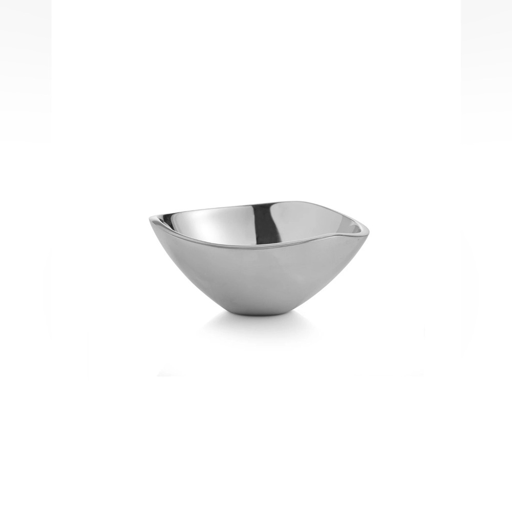 Nambe Silver Tri-Corner mini bowl